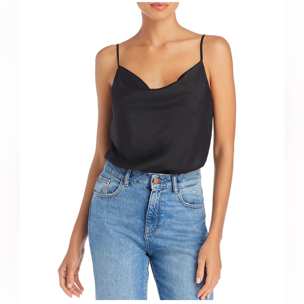 Wayf Gisele Cowl Neck Bodysuit worn once